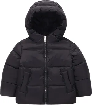 Girls Boys Down Coat Cotton Padded Jackets Winter Puffer Coat Childrens Short Warm Jackets Boys Coat Snow Suit Clothes