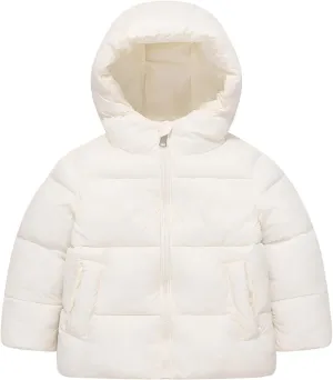 Girls Boys Down Coat Cotton Padded Jackets Winter Puffer Coat Childrens Short Warm Jackets Boys Coat Snow Suit Clothes