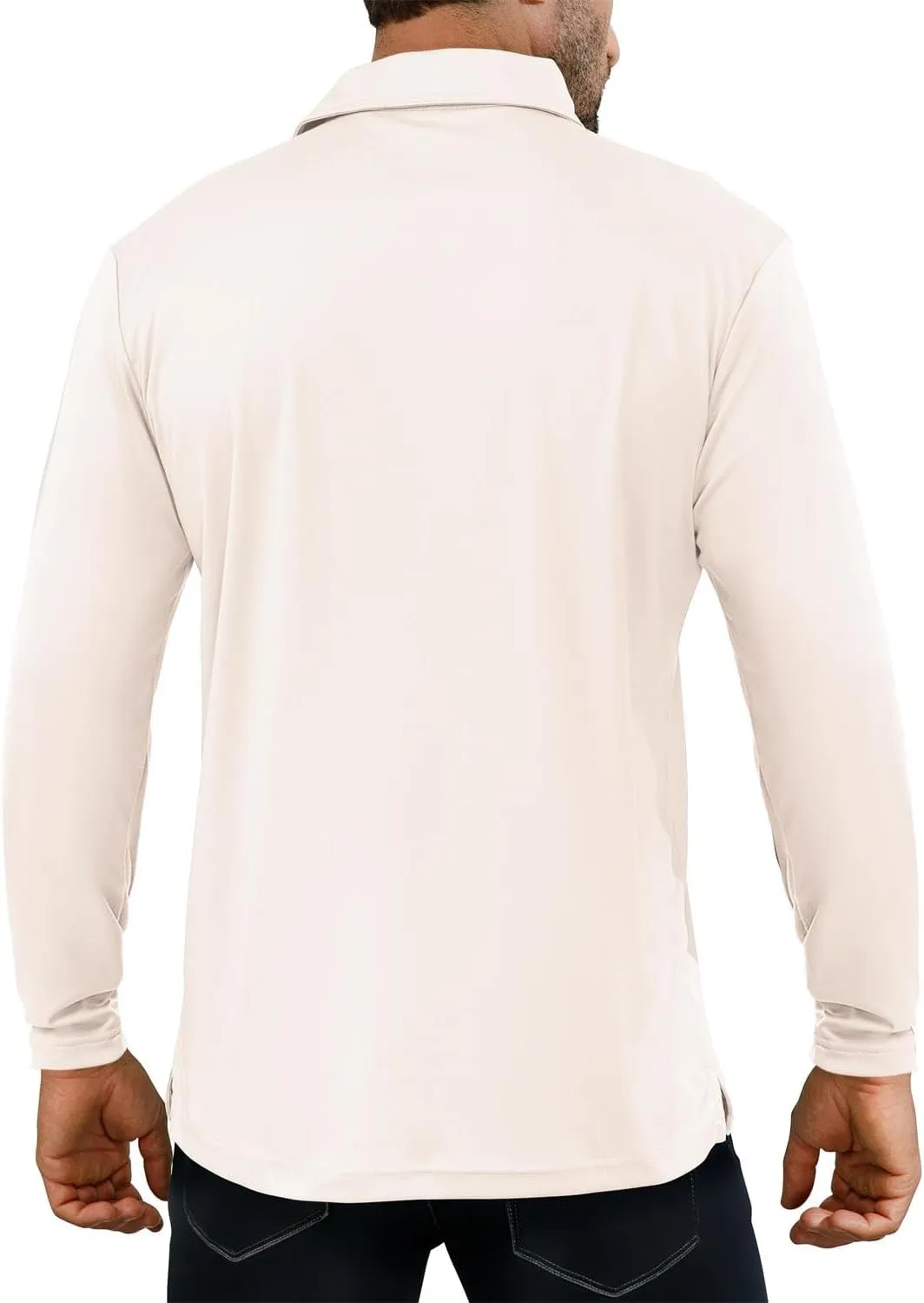 Golf Shirts for Men - Short Sleeve Performance Solid Moisture Wicking Polo Shirt