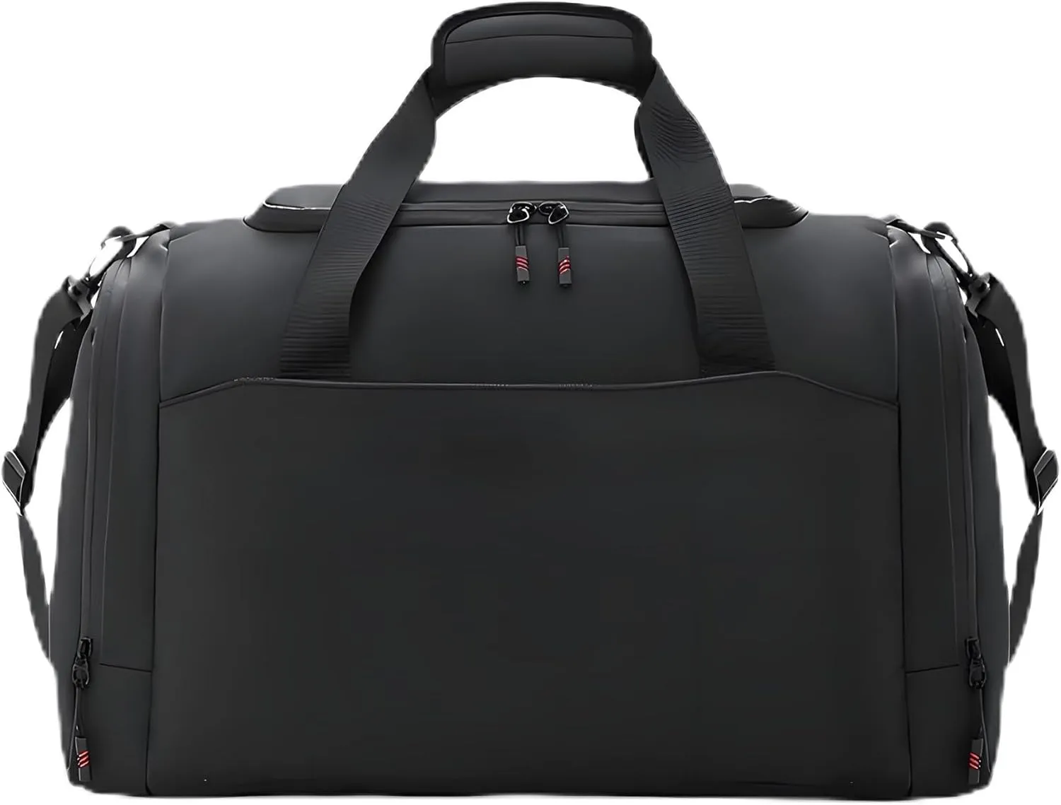 Gym Bag for Men with Shoe Compartment  Small Sports Duffle Bag, Lightweight Workout Duffel, Water-Resistant Sport Bag for Travel & Gym Use (Black)