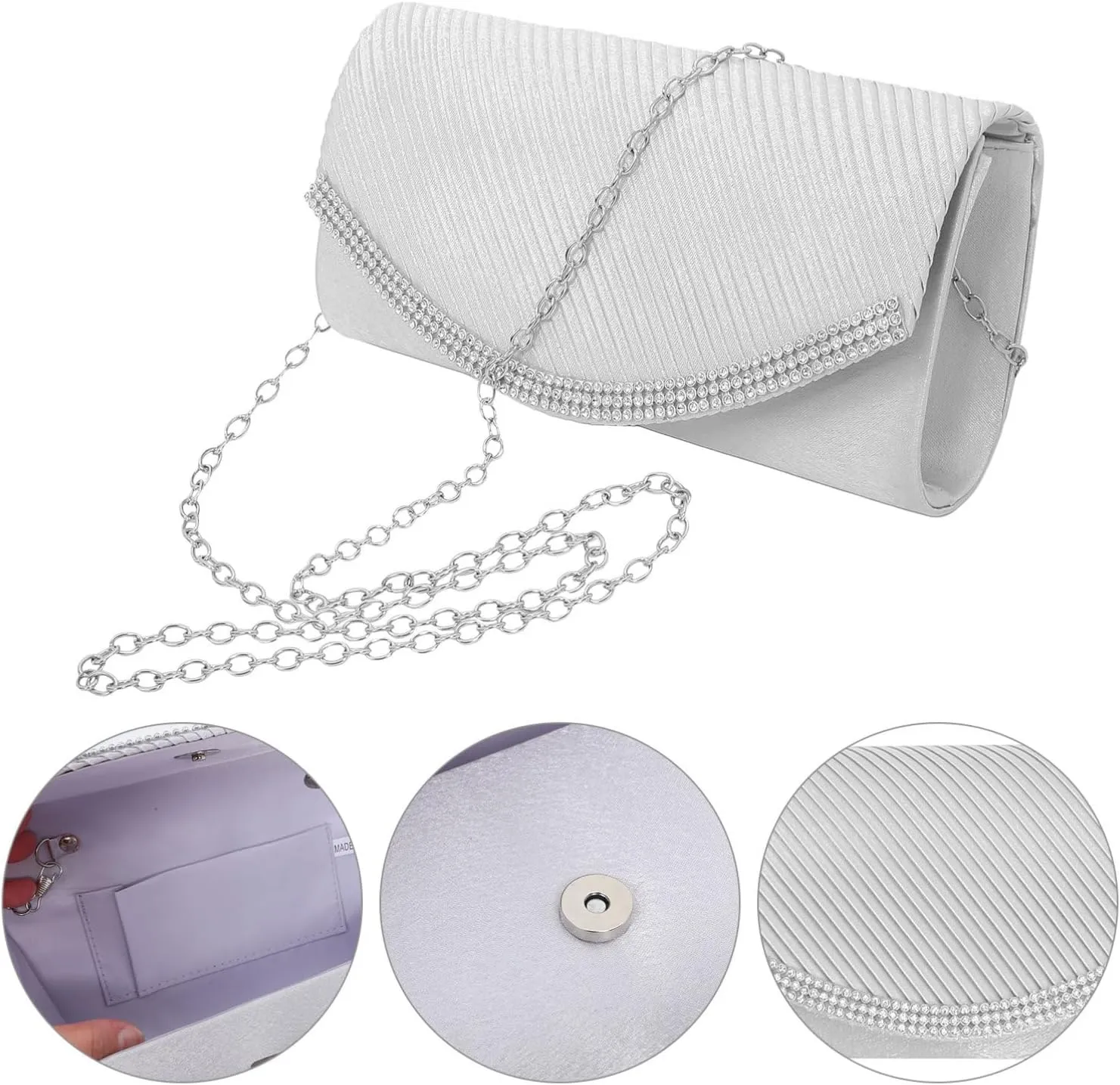 Handbag Women Purse Envelope Purse Purses for Women Envelope Evening Bag Wedding Purses for Bride Hand