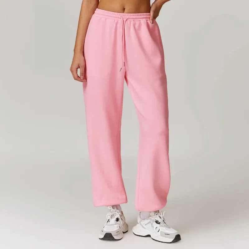 High Waisted Loose Fit Sweatpants