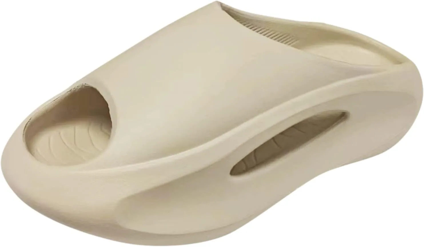 Indoor Slippers Men's Athletic Outdoor Sandals Slides Shower Shoes with Drainage Holes House Slippers