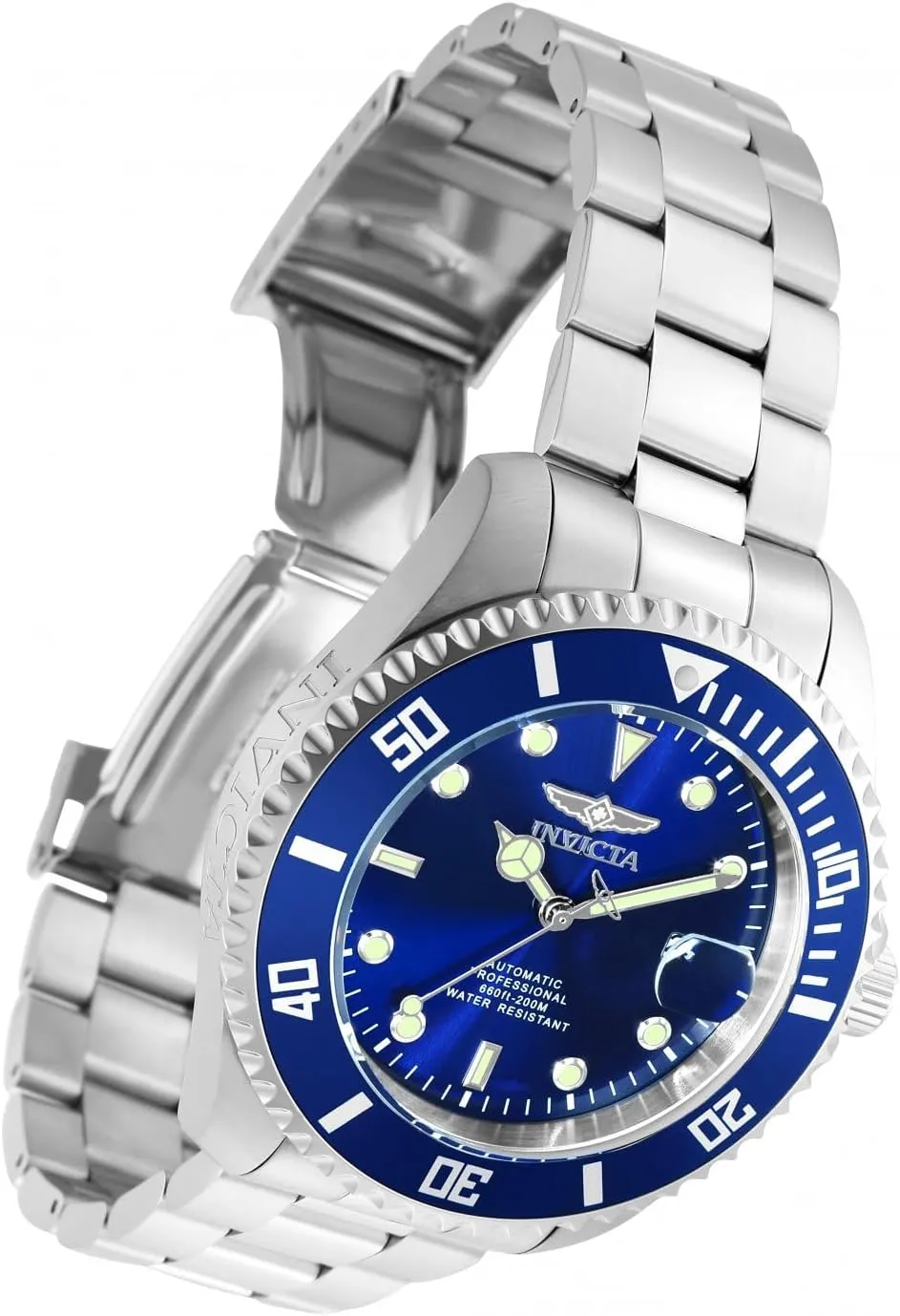 Invicta Automatic Pro Diver Stainless Steel Watch