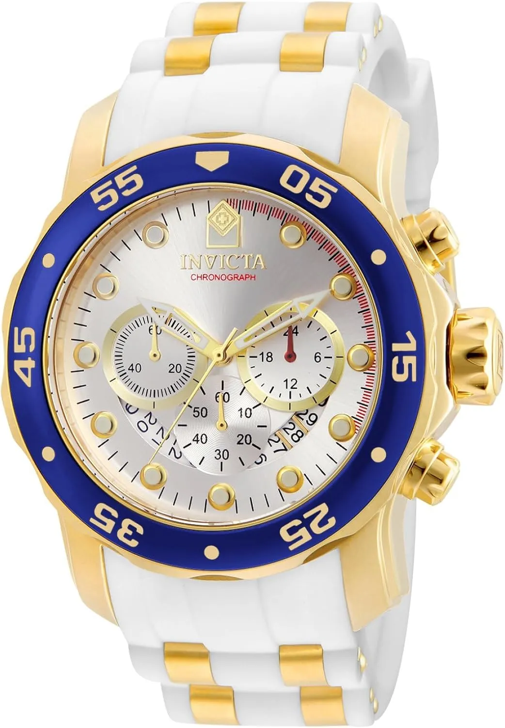 Invicta Men's 20293 Pro Diver Analog Display Quartz White Watch