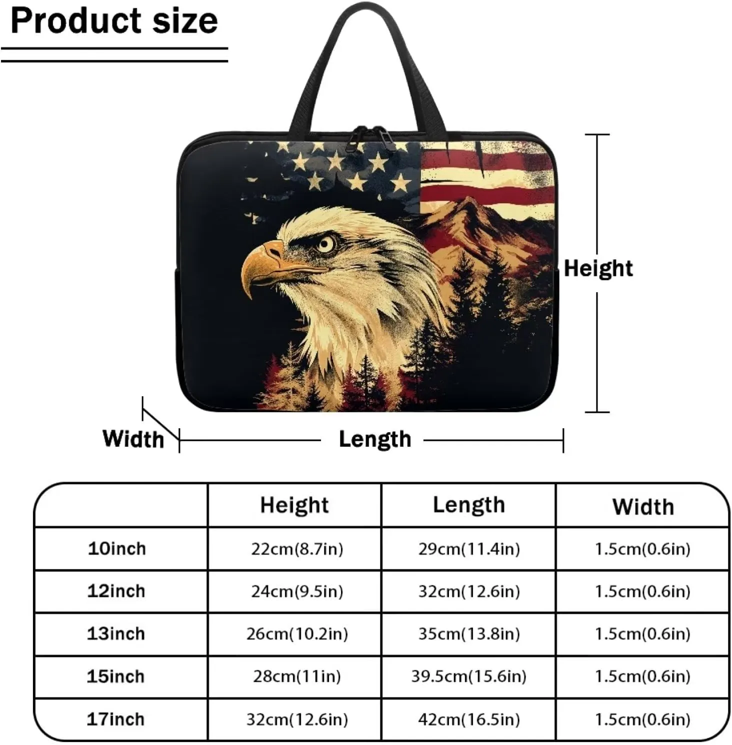 Laptop Case Sleeve,Laptop Bags Shockproof Protective Notebook Case, Briefcase Carrying Cover