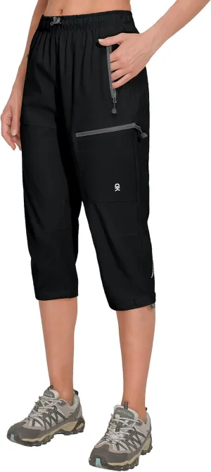 Little Donkey Andy Women's Quick Dry 3/4 Pants Capri Shorts Lightweight Hiking Travel Casual