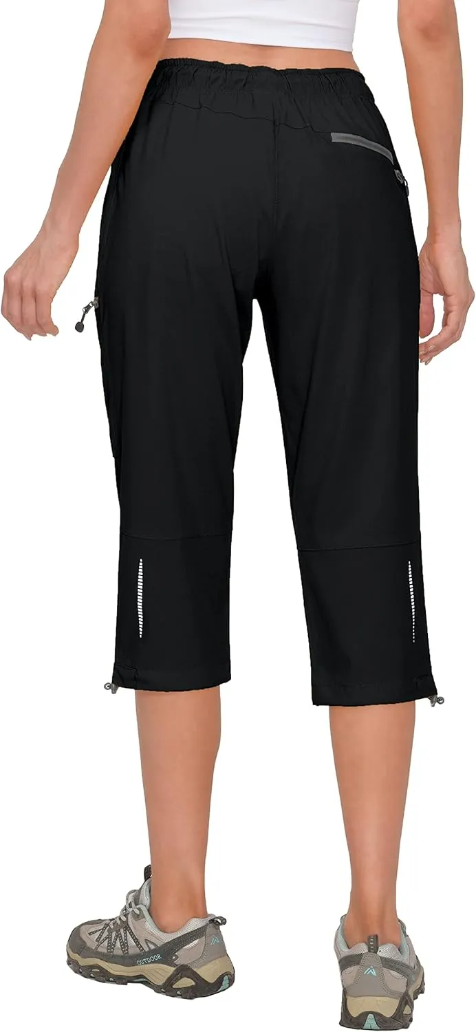 Little Donkey Andy Women's Quick Dry 3/4 Pants Capri Shorts Lightweight Hiking Travel Casual