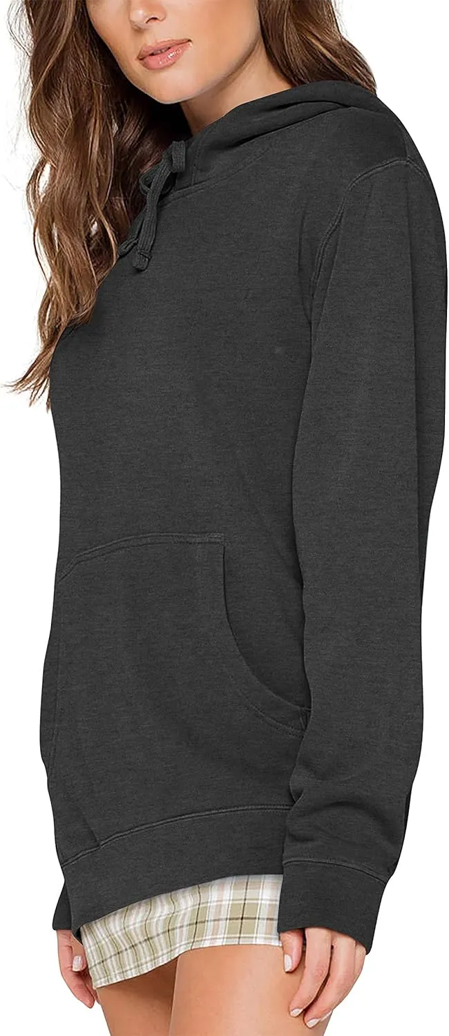 M MA CROIX Womens Oversize Pullover Hoodie Drop Shoulder Casual Fitting
