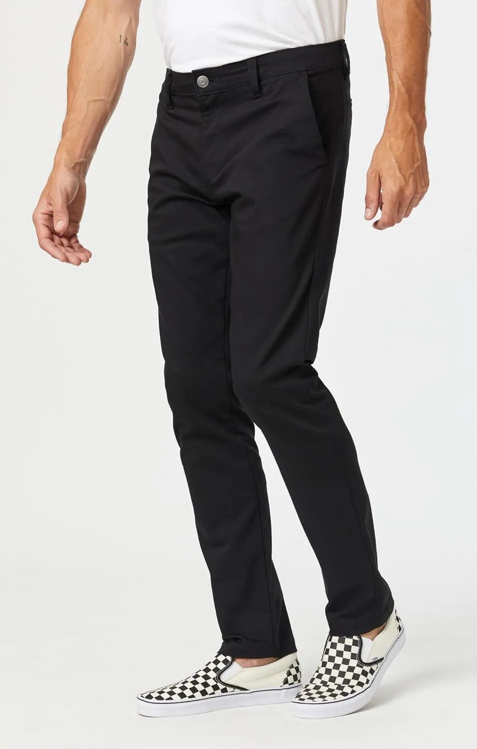Mavi Men's Johnny Regular Rise Slim Leg Chino Pants
