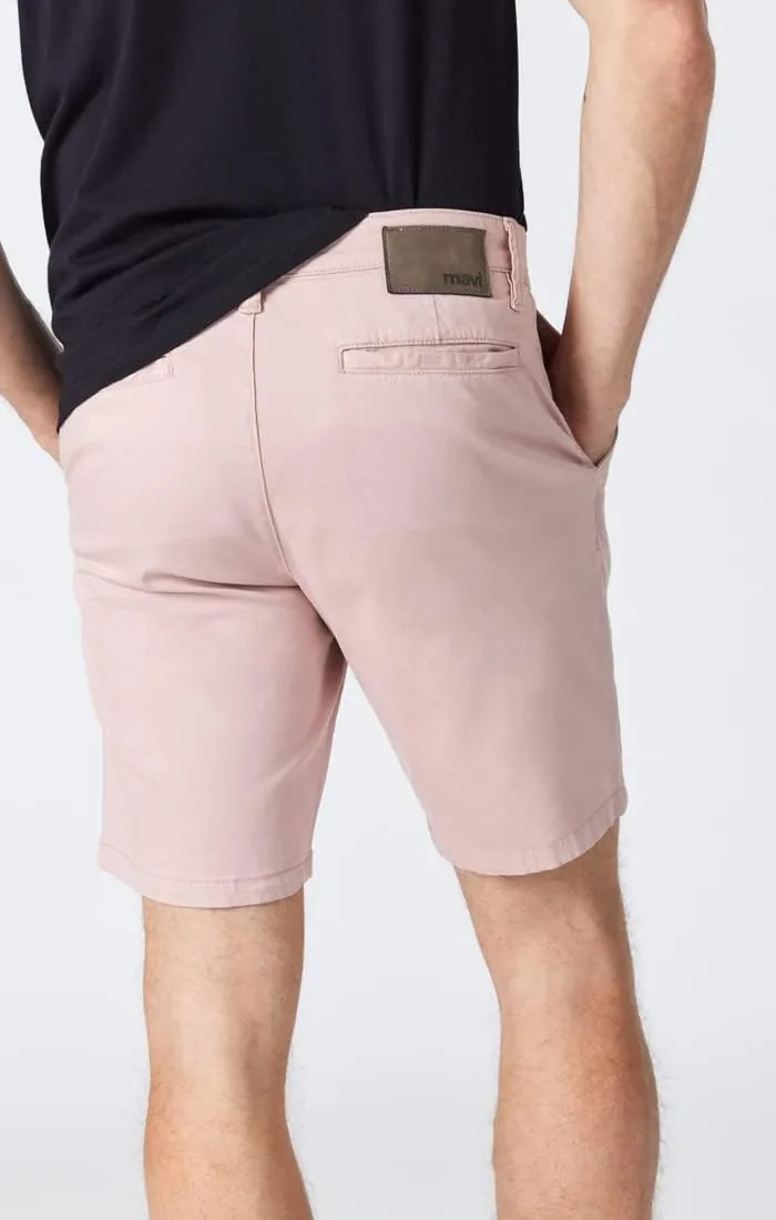 Mavi Noah Men's Shorts, Mid Rise Shorts for Men, 9" Inseam Slim Fit Men's Shorts