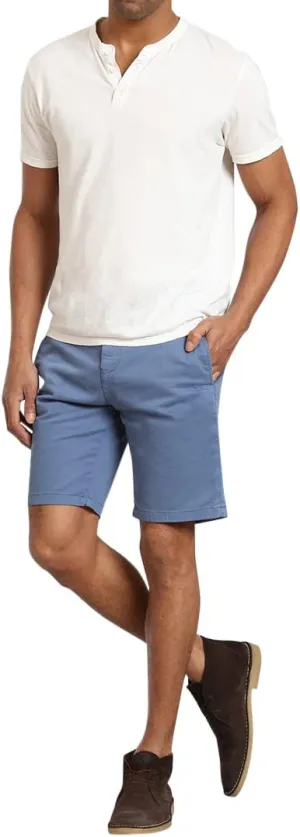 Mavi Noah Men's Shorts, Mid Rise Shorts for Men, 9" Inseam Slim Fit Men's Shorts