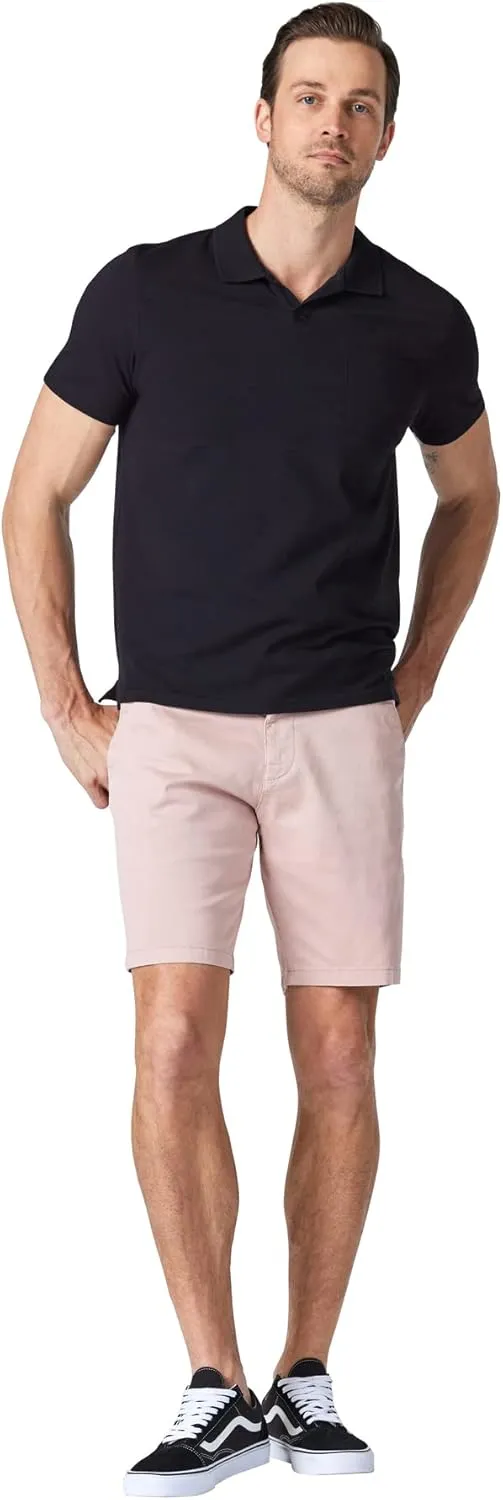 Mavi Noah Men's Shorts, Mid Rise Shorts for Men, 9" Inseam Slim Fit Men's Shorts