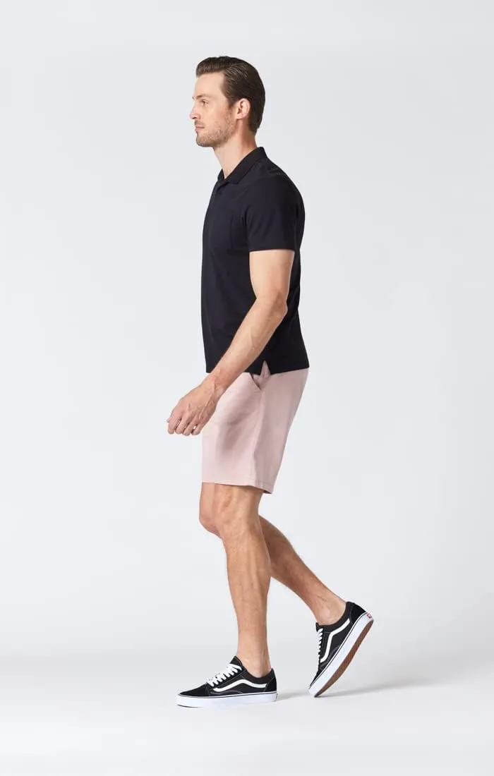 Mavi Noah Men's Shorts, Mid Rise Shorts for Men, 9" Inseam Slim Fit Men's Shorts