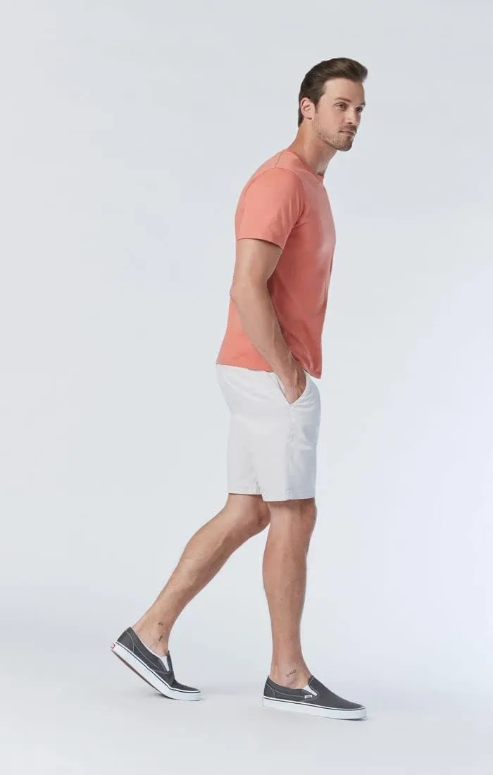 Mavi Noah Men's Shorts, Mid Rise Shorts for Men, 9" Inseam Slim Fit Men's Shorts