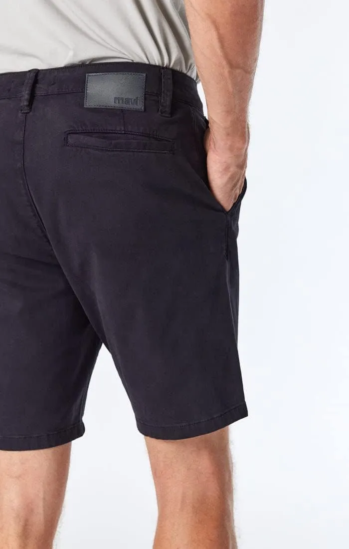 Mavi Noah Men's Shorts, Mid Rise Shorts for Men, 9" Inseam Slim Fit Men's Shorts