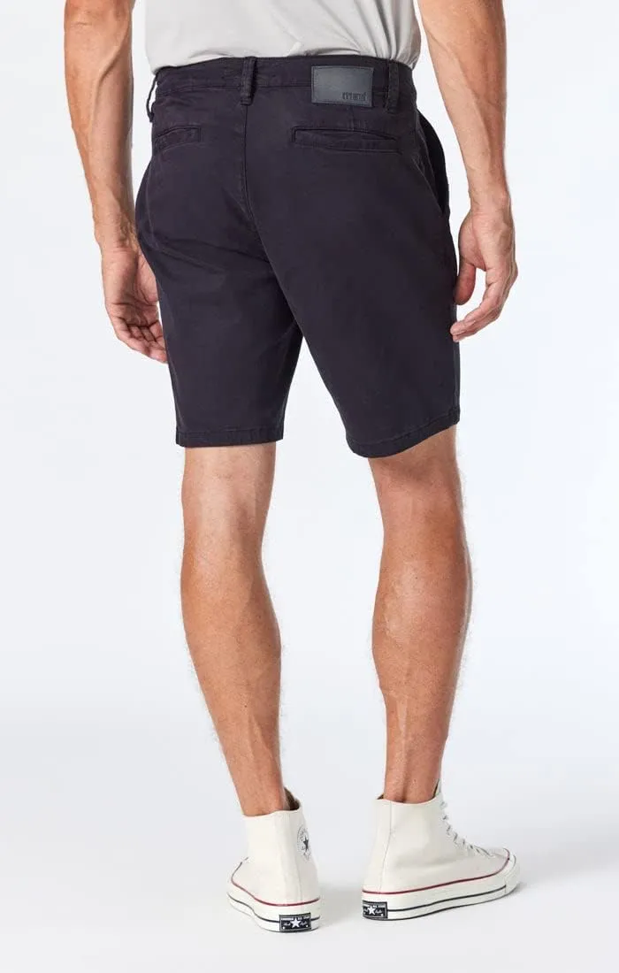 Mavi Noah Men's Shorts, Mid Rise Shorts for Men, 9" Inseam Slim Fit Men's Shorts