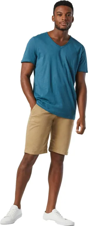 Mavi Noah Men's Shorts, Mid Rise Shorts for Men, 9" Inseam Slim Fit Men's Shorts