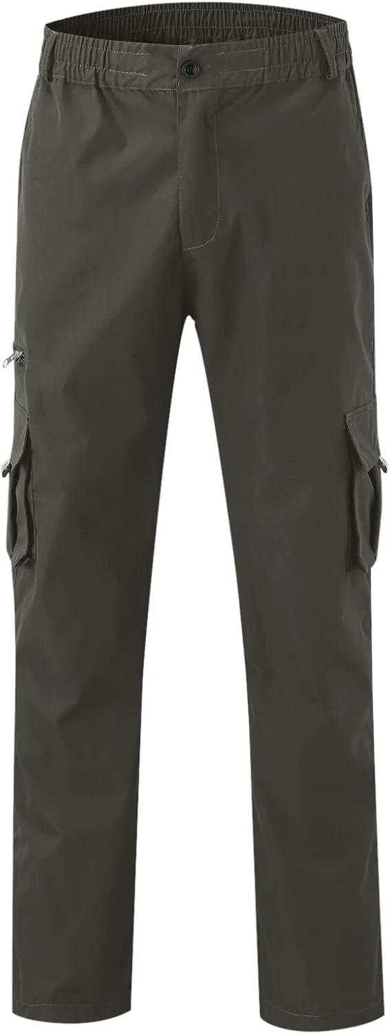 Men's Athletic Joggers Casual Gym Sweatpants Relaxed Fit Workout Running Track Pants with Pockets Mens Cargo Pants