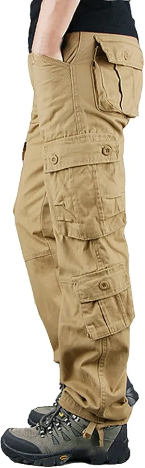 Men's Athletic Joggers Casual Gym Sweatpants Relaxed Fit Workout Running Track Pants with Pockets Mens Cargo Pants