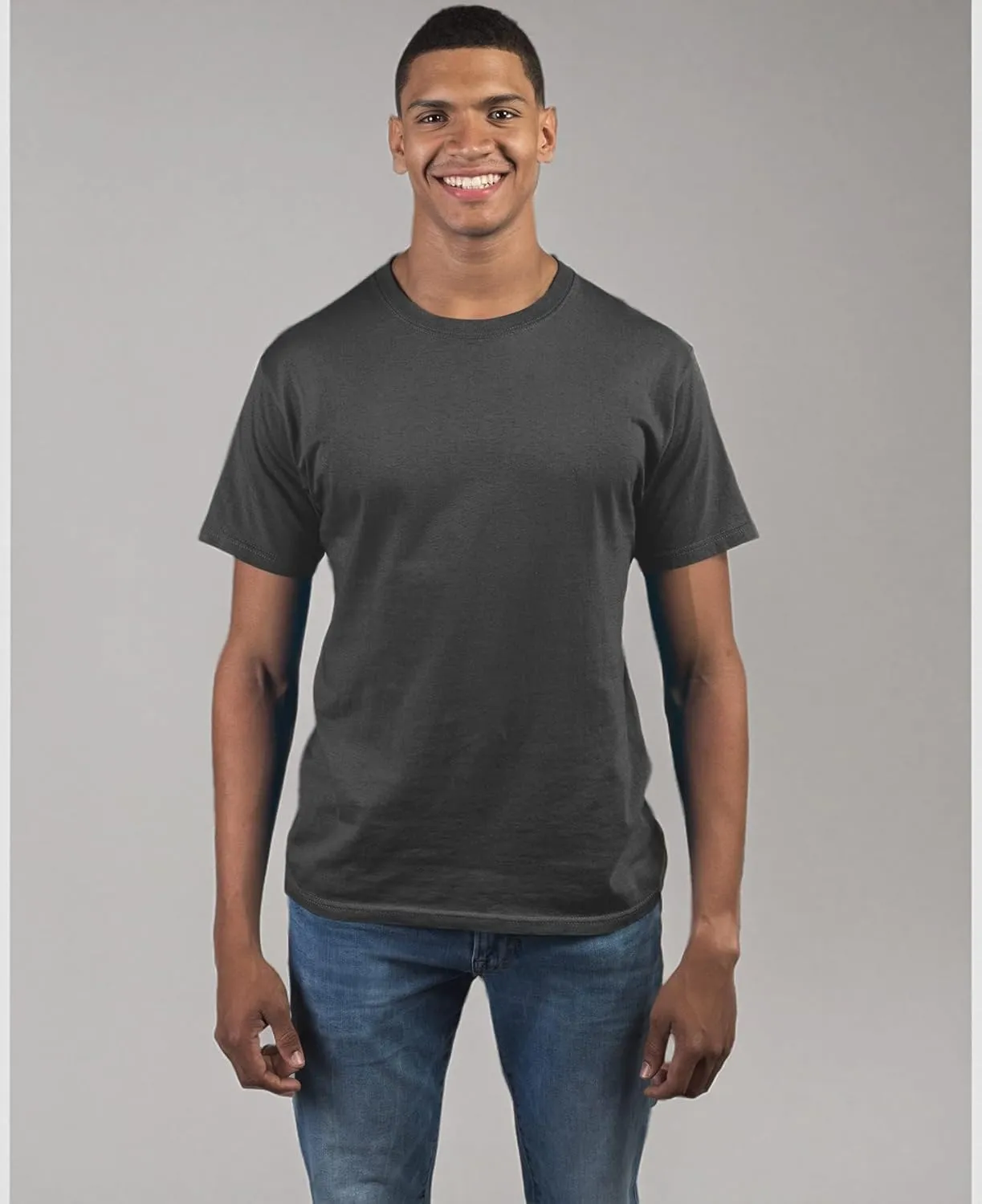 Men's Big and Tall Short Sleeve Moisture Wicking Athletic T-Shirt