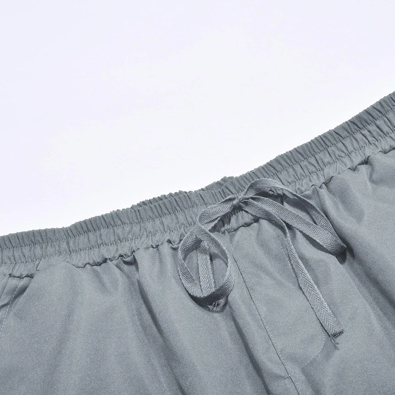 Mens Cargo Pants Relaxed Fit Big and Tall Casual Cotton Jogger Multi Pockets Outdoor Hiking Work Sweatpants