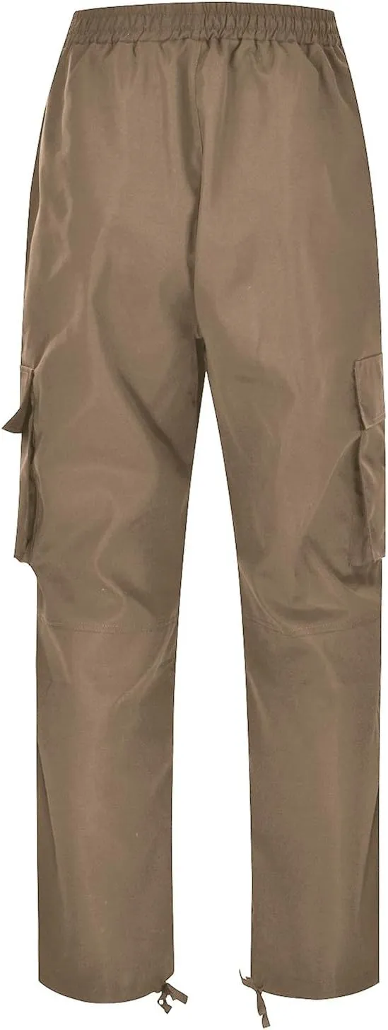 Mens Cargo Pants Relaxed Fit Big and Tall Casual Cotton Jogger Multi Pockets Outdoor Hiking Work Sweatpants