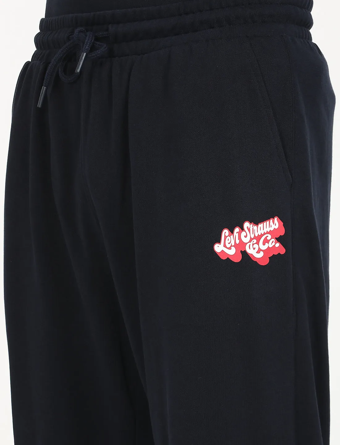 Men's Navy Regular Fit Joggers