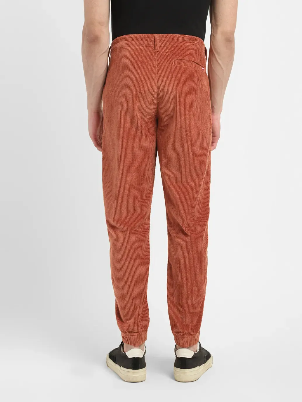 Men's Rust Regular Fit Joggers