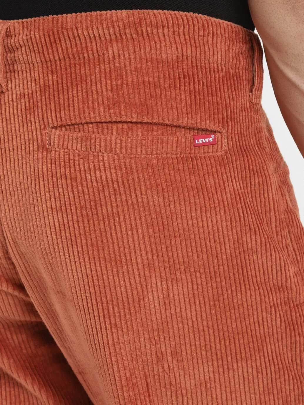 Men's Rust Regular Fit Joggers