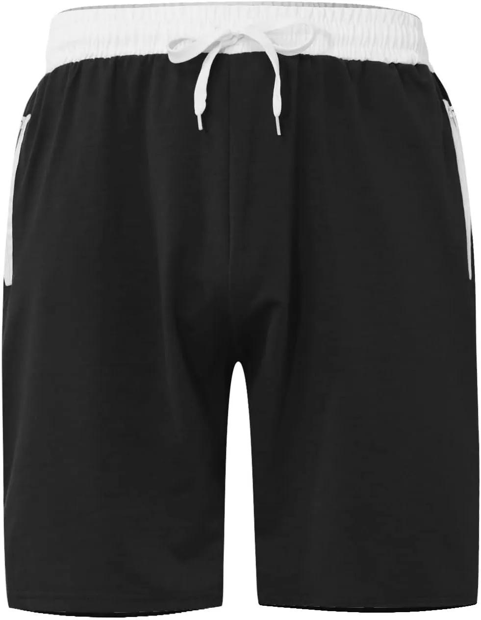 Mens Shorts Casual Classic Fit Drawstring Summer Beach Athletic Shorts with Elastic Waist and Pockets, M-3XL