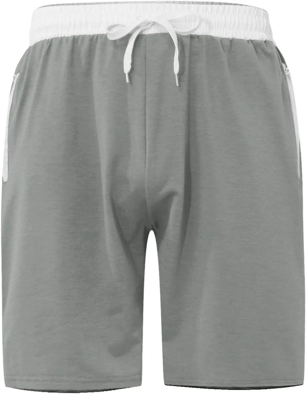 Mens Shorts Casual Classic Fit Drawstring Summer Beach Athletic Shorts with Elastic Waist and Pockets, M-3XL