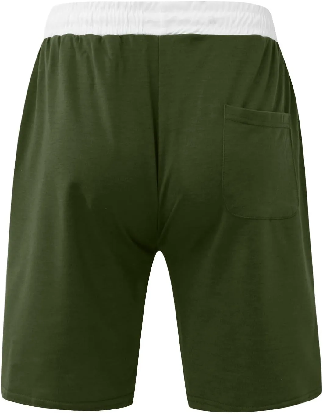 Mens Shorts Casual Classic Fit Drawstring Summer Beach Athletic Shorts with Elastic Waist and Pockets, M-3XL