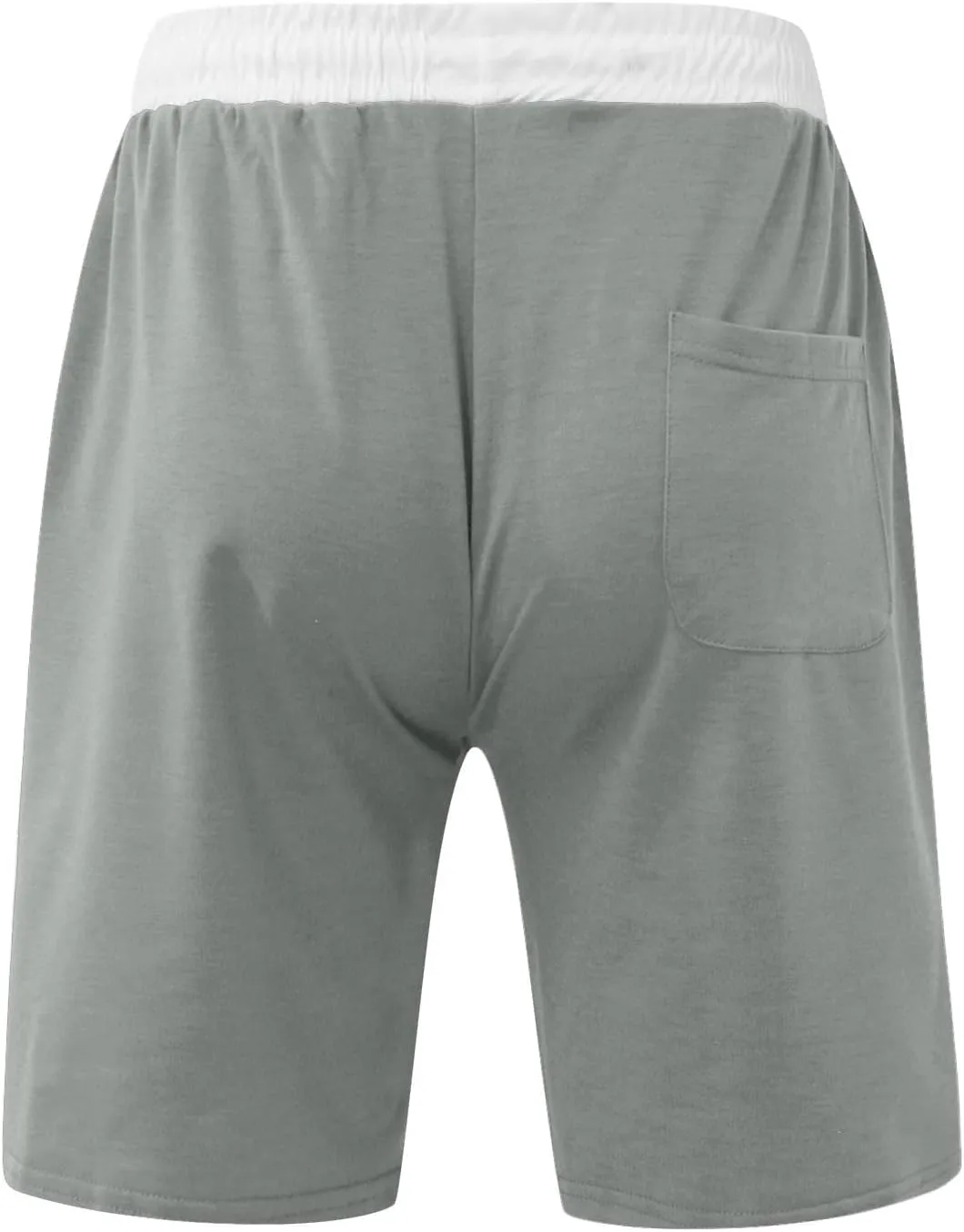 Mens Shorts Casual Classic Fit Drawstring Summer Beach Athletic Shorts with Elastic Waist and Pockets, M-3XL
