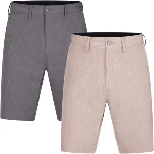 Mens Shorts for Men, Hybrid Casual Golf Dress Flat Front Quick Dry Stretch Board Shorts, Lightweight Chino Short