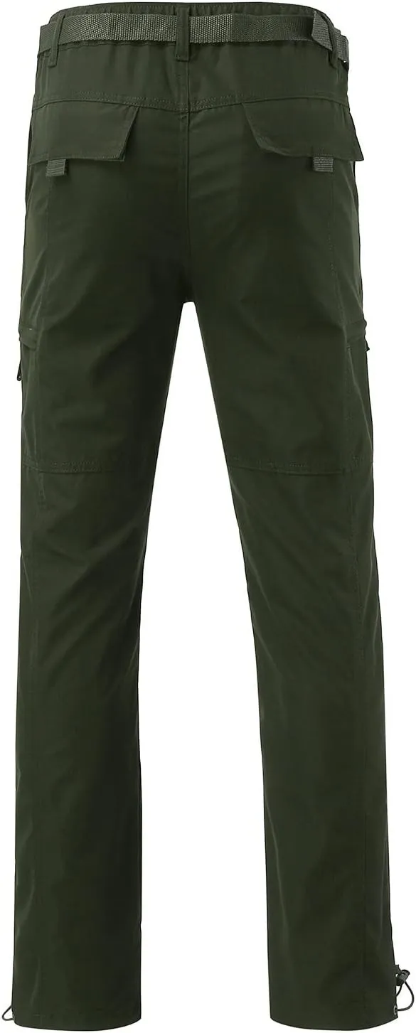 Mens Street Style Cargo Pants Military Tactical Combat Versatile Trouser Dressy Stylish Solid Loose Casual Versatile Overalls