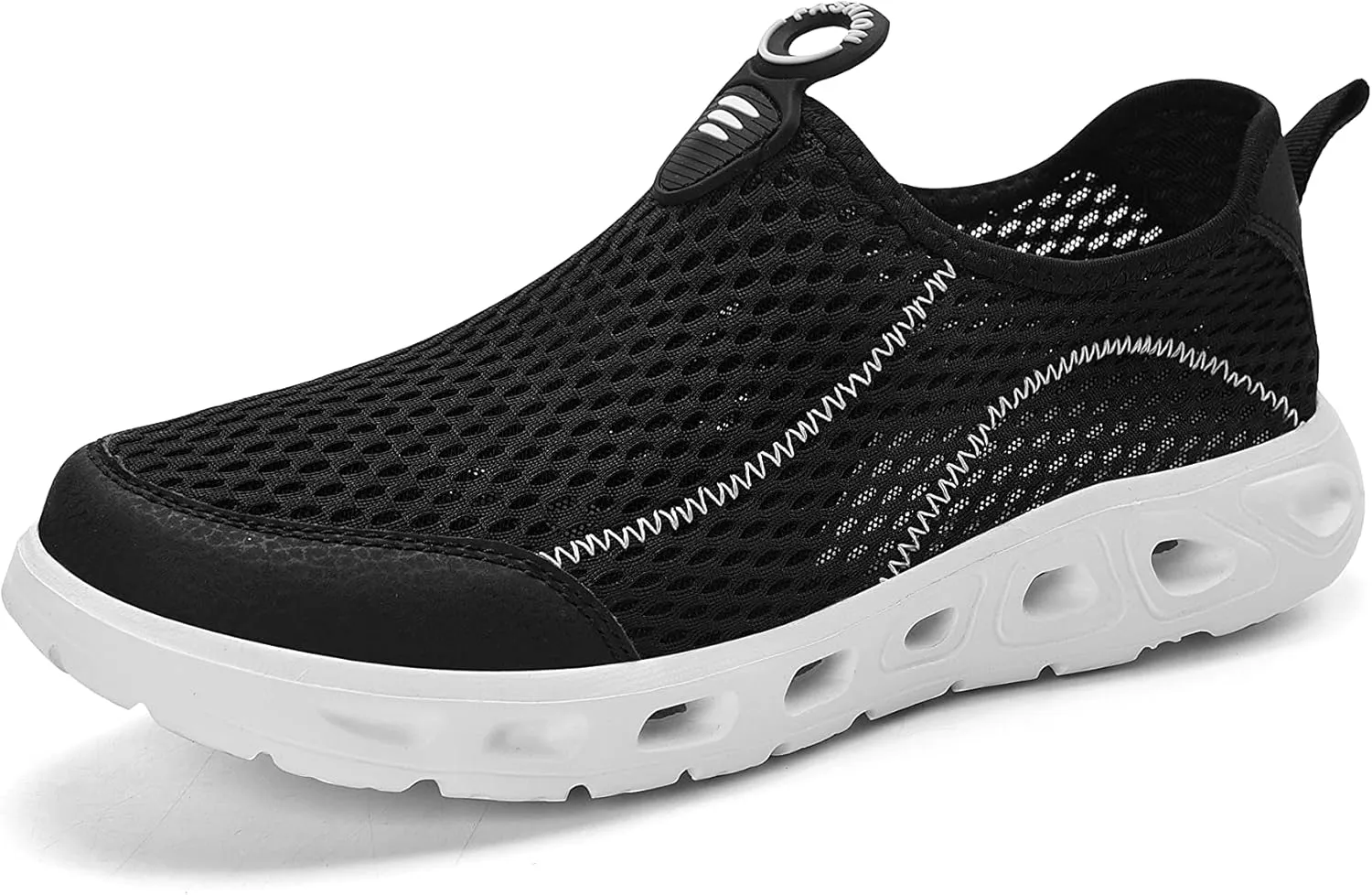 Men's Wading Shoes Outdoor Sports Casual Shoes Travel Mesh Breathable Lightweight Hiking Shoes