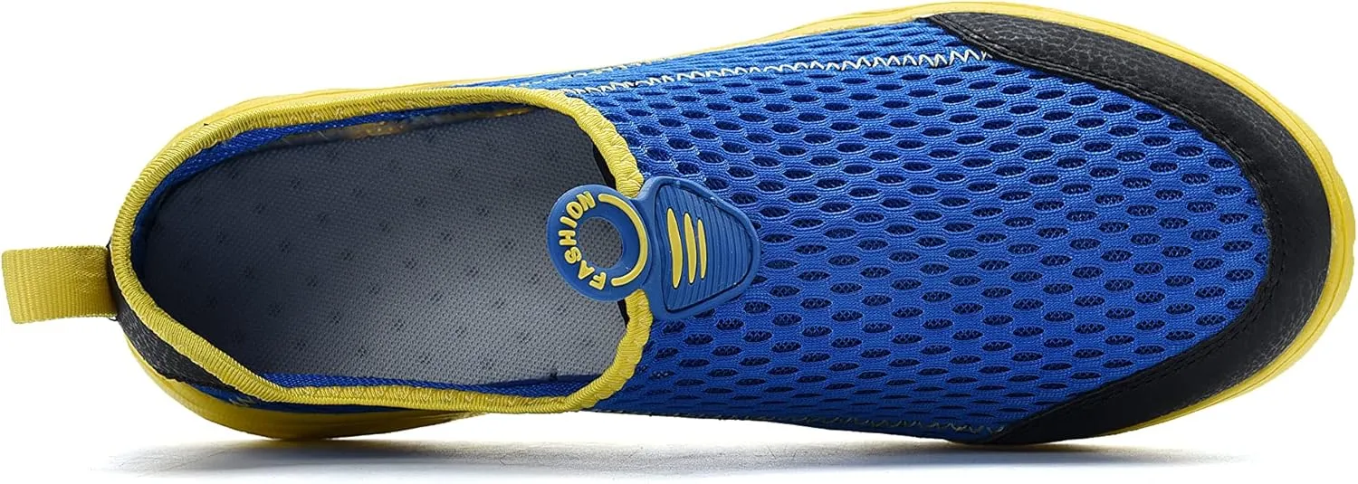 Men's Wading Shoes Outdoor Sports Casual Shoes Travel Mesh Breathable Lightweight Hiking Shoes