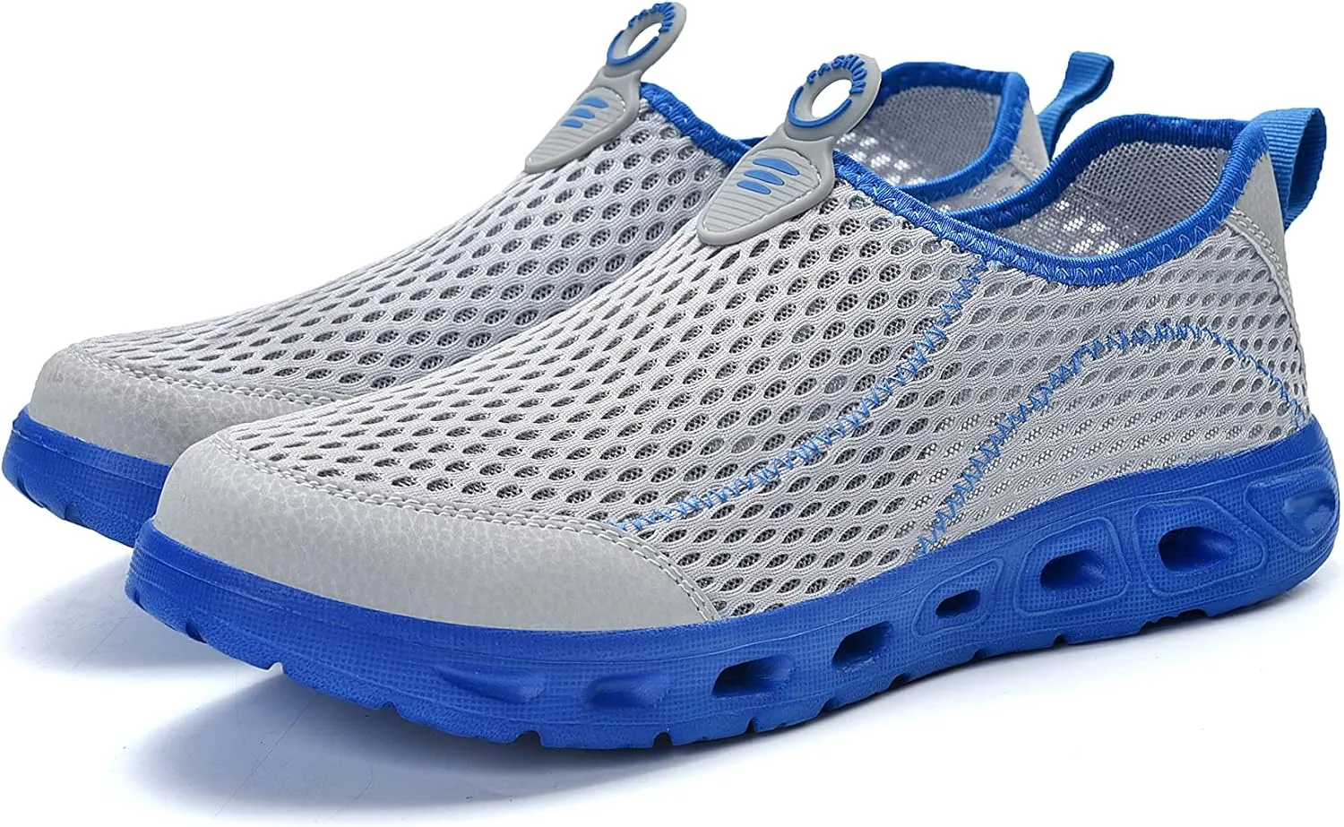Men's Wading Shoes Outdoor Sports Casual Shoes Travel Mesh Breathable Lightweight Hiking Shoes