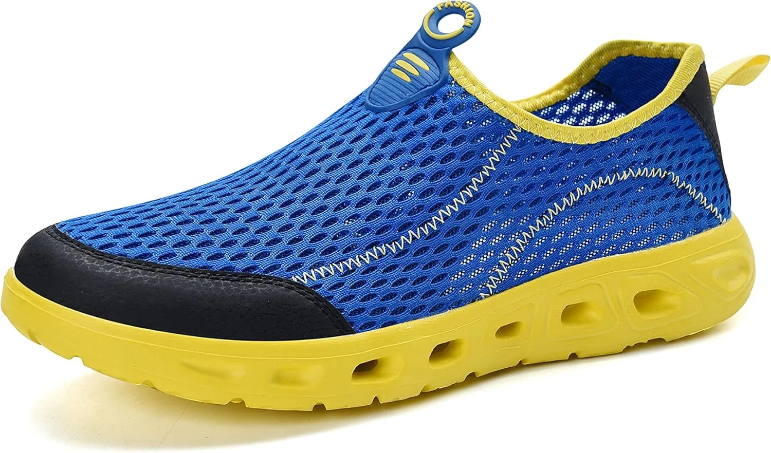 Men's Wading Shoes Outdoor Sports Casual Shoes Travel Mesh Breathable Lightweight Hiking Shoes