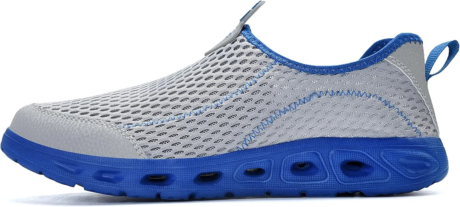 Men's Wading Shoes Outdoor Sports Casual Shoes Travel Mesh Breathable Lightweight Hiking Shoes
