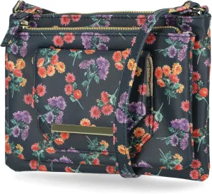 Mundi Demi Anti Theft Womens Crossbody Bag Compact RFID Purse Credit Card Wallet