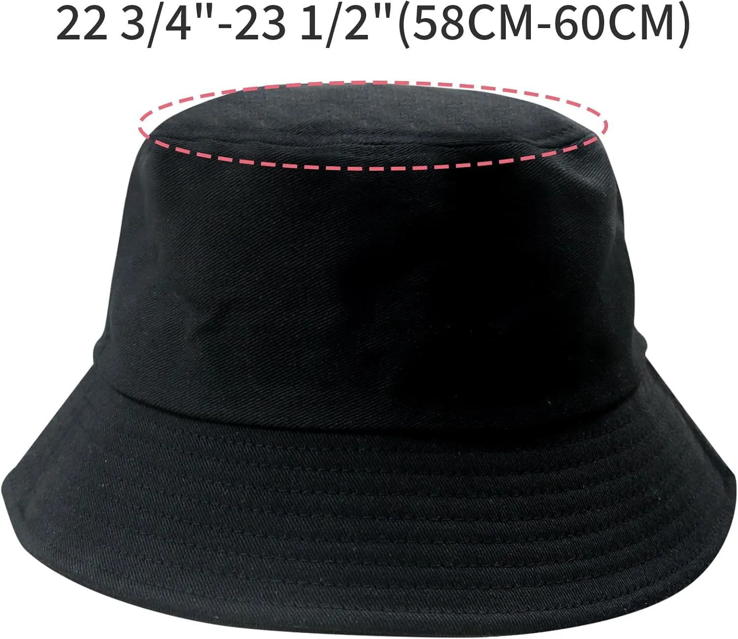 NPJY Bucket Hat for Women Men Cotton Summer Sun Beach Fishing Cap