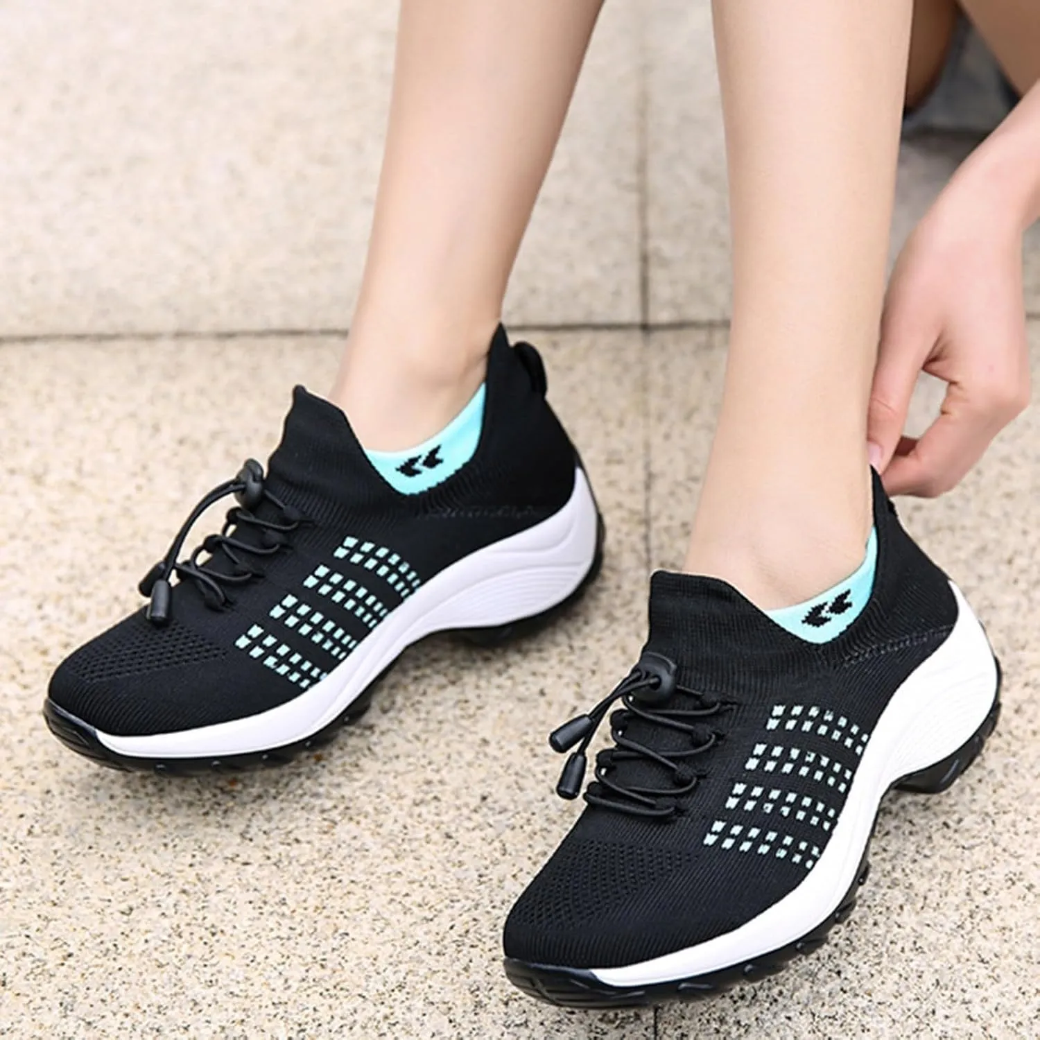 Ortho Stretch Cushion Shoes for Women Comfort Orthowear Shoes Breathable Mesh Sneakers Plantar Fasciitis Wear Shoes