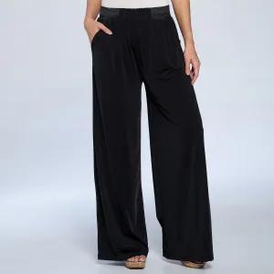 Palazzo ~ Solid Black