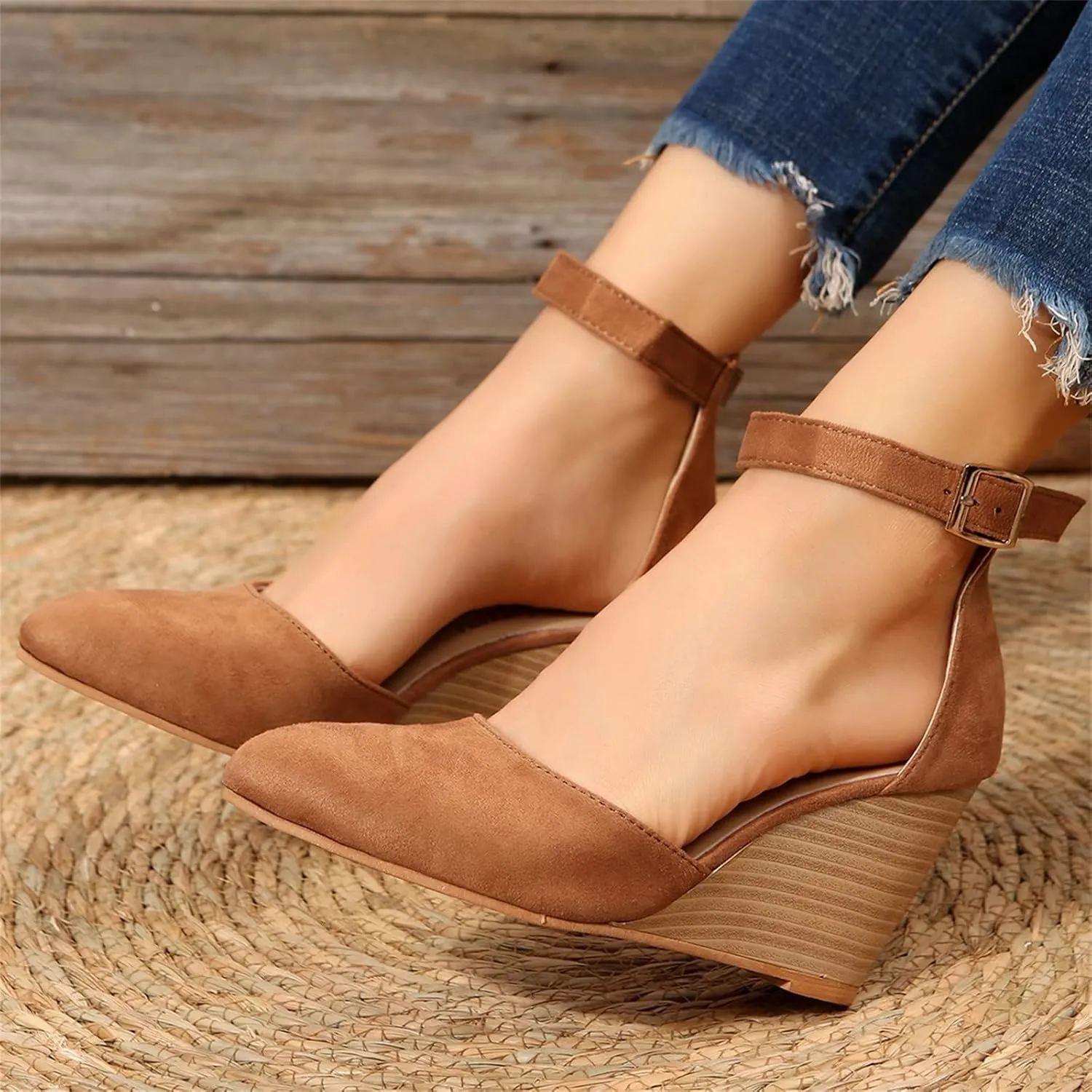Platform Sandals Women Two Strap Minimalist Slide Wedges with Square Toe and Low Heel for Modern Minimalist Style Orthopedic Sandal Beach Dressy Flip Flops for Wide Toe 2025 Spring
