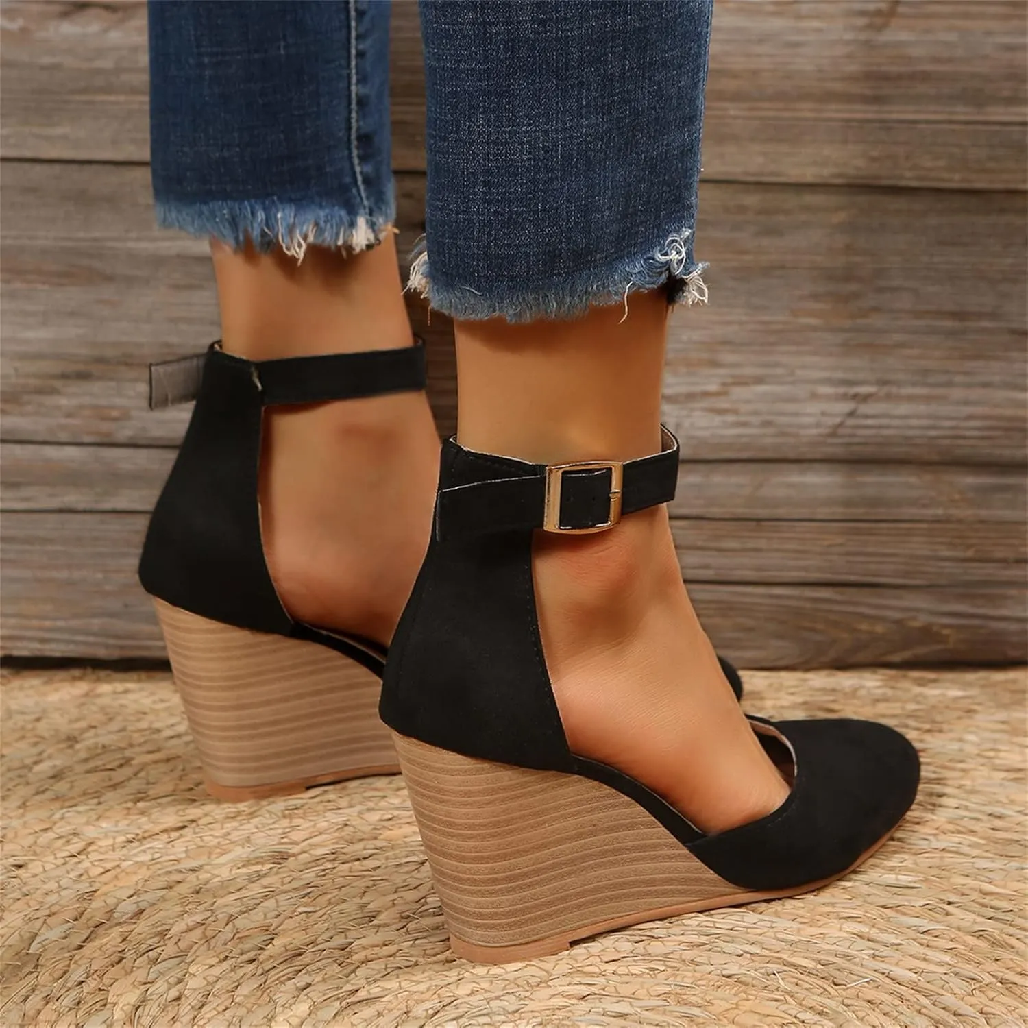 Platform Sandals Women Two Strap Minimalist Slide Wedges with Square Toe and Low Heel for Modern Minimalist Style Orthopedic Sandal Beach Dressy Flip Flops for Wide Toe 2025 Spring