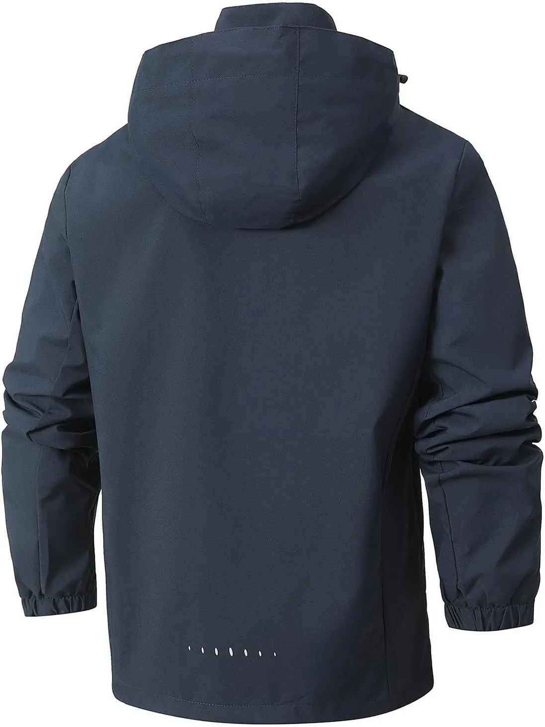 Rain Jacket Men Lightweight Jacket Hooded Mountain Softshell Windbreaker Windproof Waterproof Hiking Casual Raincoat
