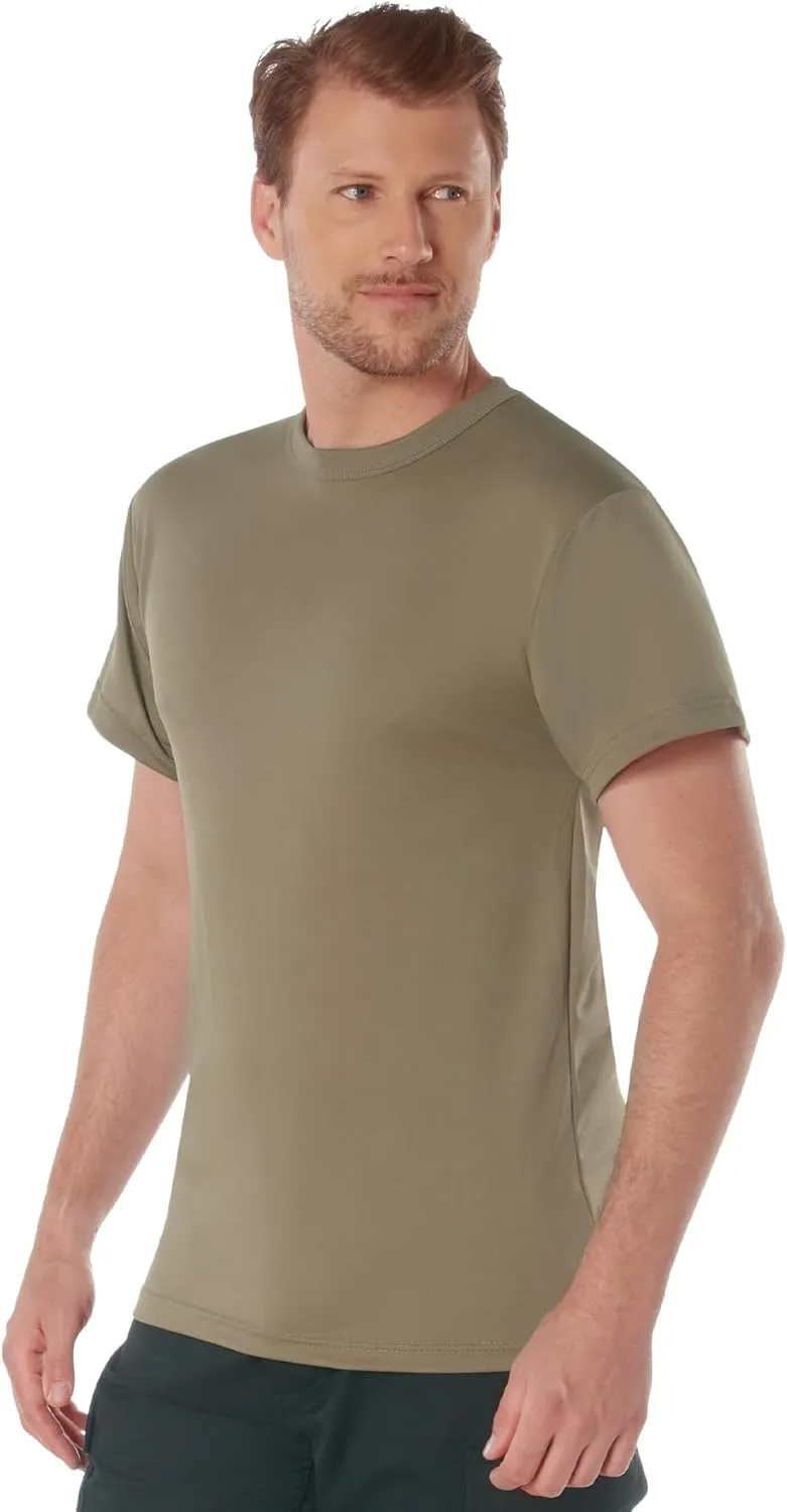 Rothco Quick Dry Moisture Wicking T-Shirt Active Athletic Shirt