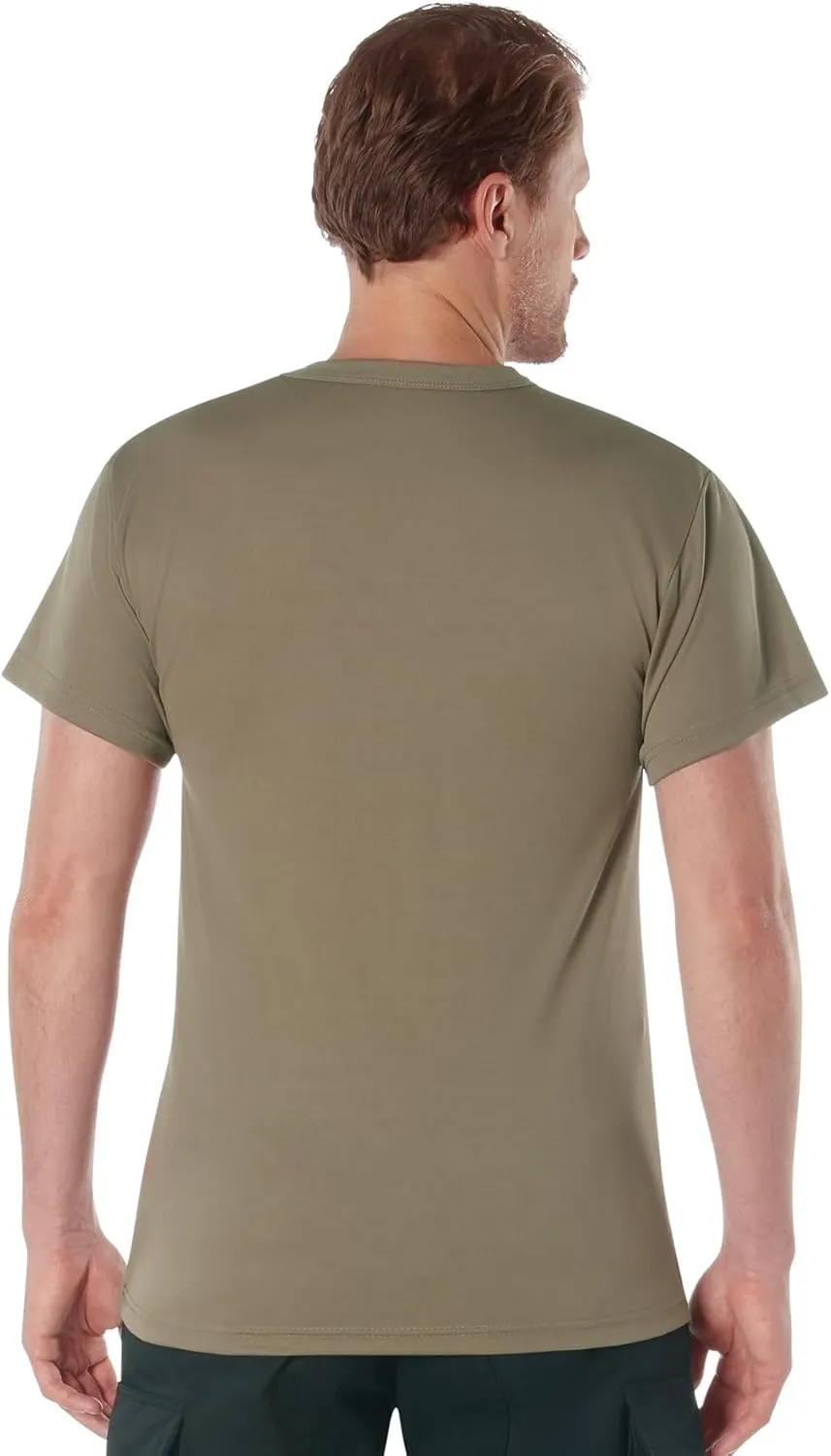 Rothco Quick Dry Moisture Wicking T-Shirt Active Athletic Shirt